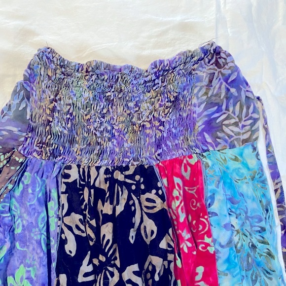 Young Fashion flowing strapless Hawaiian shirt - Picture 6 of 9